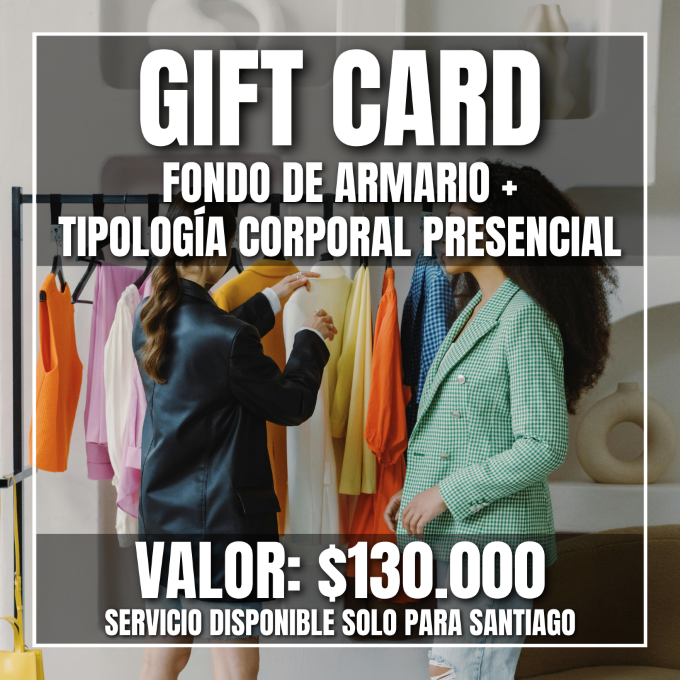 Fondo de armario + Tipología Corporal Presencial